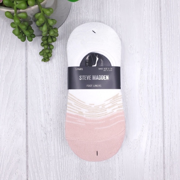 STEVE MADDEN SPACE DYE WOMEN’S NO SHOW LINERS – 5 - Picture 2 of 5